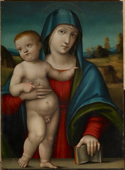 Madonna mit Kind von Giulio Francia